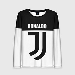 Лонгслив женский Ronaldo Juve, цвет: 3D-принт