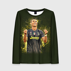 Женский лонгслив Ronaldo: Juve Sport