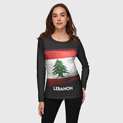 Лонгслив женский Lebanon Style, цвет: 3D-принт — фото 2