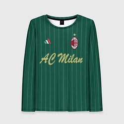 Женский лонгслив AC Milan: Green Form
