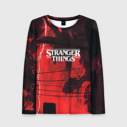 Лонгслив женский Stranger Things: Red Dream, цвет: 3D-принт