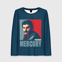 Женский лонгслив Queen: Freddie Mercury