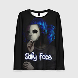 Лонгслив женский Sally Face: Dark Mask, цвет: 3D-принт