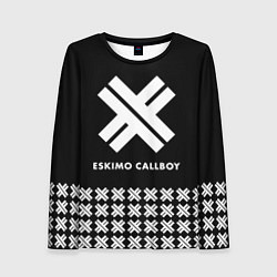 Лонгслив женский Eskimo Callboy: Cross, цвет: 3D-принт
