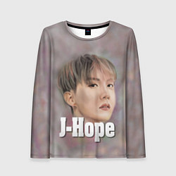 Лонгслив женский BTS J-Hope, цвет: 3D-принт