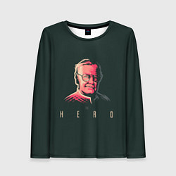 Женский лонгслив Stan Lee The hero