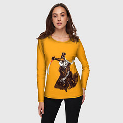 Лонгслив женский Sekiro shadows die twice, цвет: 3D-принт — фото 2