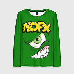 Женский лонгслив NOFX Face