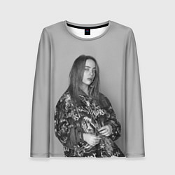 Лонгслив женский Billie Eilish, цвет: 3D-принт