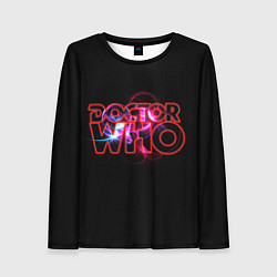 Лонгслив женский Doctor Who, цвет: 3D-принт
