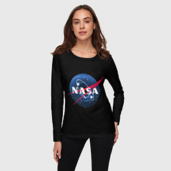 Лонгслив женский NASA Black Hole, цвет: 3D-принт — фото 2