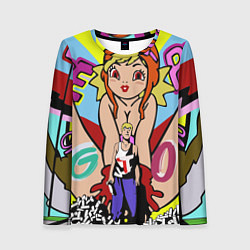 Женский лонгслив GTO Онидзука графити