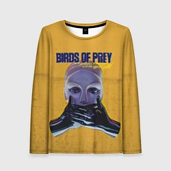 Лонгслив женский Birds of Prey Black mask, цвет: 3D-принт