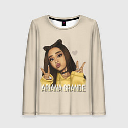 Женский лонгслив Ariana Grande Ариана Гранде