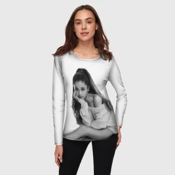 Лонгслив женский Ariana Grande Ариана Гранде, цвет: 3D-принт — фото 2