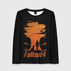 Лонгслив женский Fallout 4, цвет: 3D-принт
