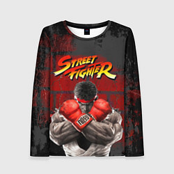 Лонгслив женский Street Fighter, цвет: 3D-принт