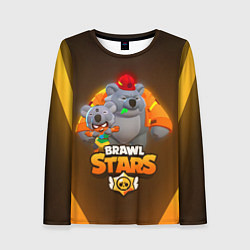 Лонгслив женский BRAWL STARS COALA NITA, цвет: 3D-принт