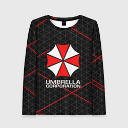 Лонгслив женский UMBRELLA CORP, цвет: 3D-принт