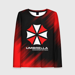 Лонгслив женский Umbrella Corporation, цвет: 3D-принт