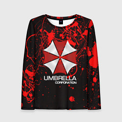 Лонгслив женский UMBRELLA CORP, цвет: 3D-принт