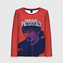 Женский лонгслив Manny Pacquiao