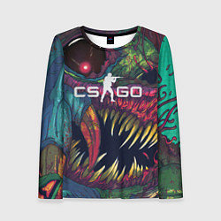 Женский лонгслив CS GO Hyper Beast