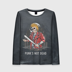 Женский лонгслив Punk??s Not Dead