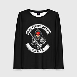Лонгслив женский Five Finger Death Punch, цвет: 3D-принт