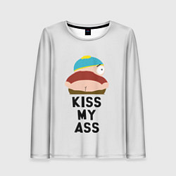 Женский лонгслив Kiss My Ass