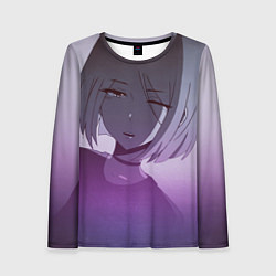 Лонгслив женский Аниме, цвет: 3D-принт