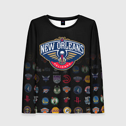 Женский лонгслив New Orleans Pelicans 1
