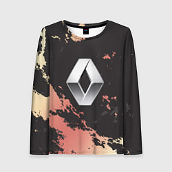 Женский лонгслив Renault спина