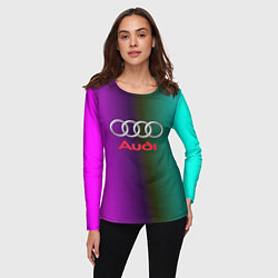 Лонгслив женский Audi, цвет: 3D-принт — фото 2