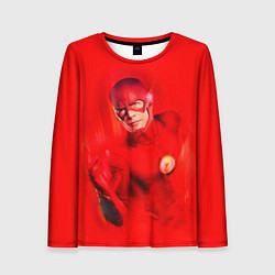 Лонгслив женский The Flash, цвет: 3D-принт
