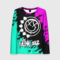 Лонгслив женский Blink-182 5, цвет: 3D-принт