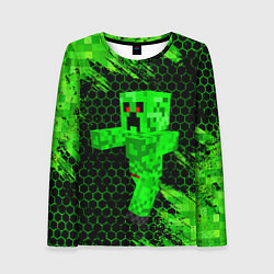 Женский лонгслив MINECRAFT CREEPER