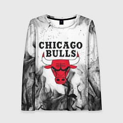 Лонгслив женский CHICAGO BULLS, цвет: 3D-принт