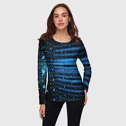 Лонгслив женский ABSTRACT, цвет: 3D-принт — фото 2