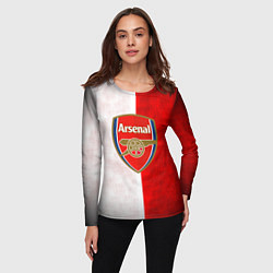 Лонгслив женский FC Arsenal 3D, цвет: 3D-принт — фото 2