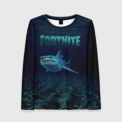 Лонгслив женский Loot Shark Fortnite, цвет: 3D-принт