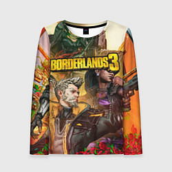 Лонгслив женский Borderlands 3, цвет: 3D-принт