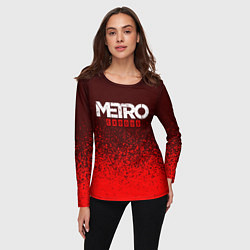 Лонгслив женский METRO EXODUS МЕТРО ИСХОД, цвет: 3D-принт — фото 2