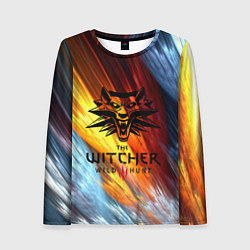 Лонгслив женский The Witcher Ведьмак Logo, цвет: 3D-принт