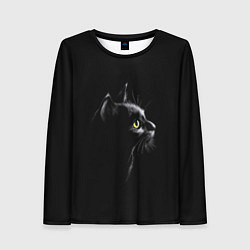 Женский лонгслив Кошка