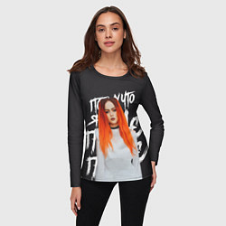 Лонгслив женский Гранж, цвет: 3D-принт — фото 2