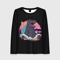 Лонгслив женский Godzilla, цвет: 3D-принт