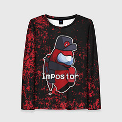 Лонгслив женский AMONG US, цвет: 3D-принт
