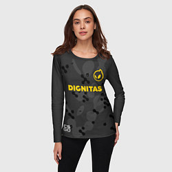 Лонгслив женский Dignitas Jersey pro 202122, цвет: 3D-принт — фото 2