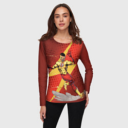 Лонгслив женский Kid Flash, цвет: 3D-принт — фото 2